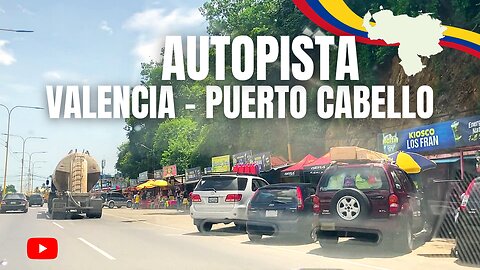 RECORRIENDO LA AUTOPISTA VALENCIA - PUERTO CABELLO, hasta Planta Centro | VENEZUELA 🚗 🇻🇪 #venezuela