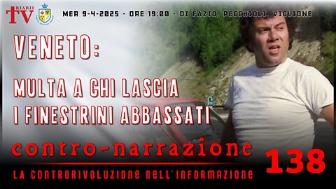 CONTRO-NARRAZIONE NR.138 - LA CONTRORIVOLUZIONE NELL’INFORMAZIONE. DI FAZIO, PECCHIOLI, VIGLIONE