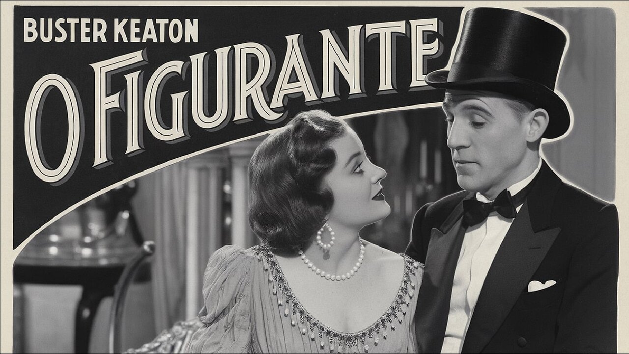 O FIGURANTE (1929)Buster Keaton, Dorothy Sebastian e Edward Earle | Comédia | P&B | Joia do Cinema