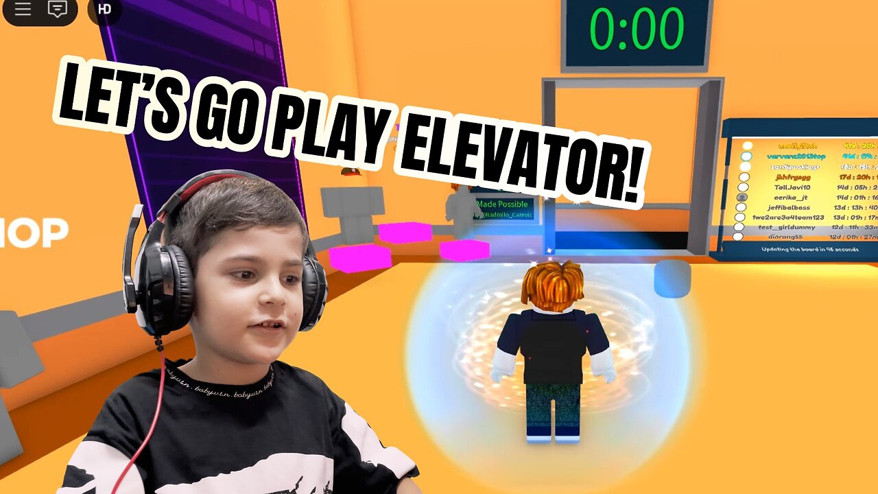 Escaping the Jenna Admin Elevator! | AhurX Roblox Challenge