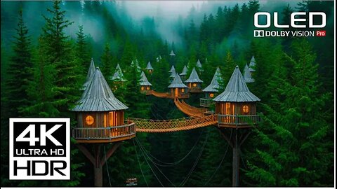 UNSEEN 4K Video at Smooth HDR 60fps Dolby Vision - Relaxing Music for Stress Relief