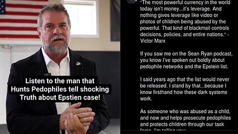 VICTOR MARX- Child Trafficking Beyond Epstein- PCI Taskforce -- 7 12 2025