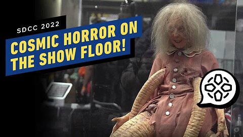 Cosmic Horror on Display With Disgusting In The Mouth of Madness Prop _ Comic Con 2022