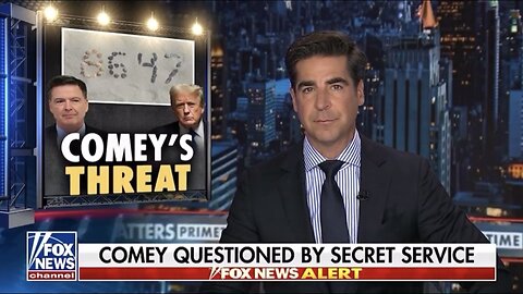 Former FBI Director Comey is being questioned by USSS after threatening Trump’s life