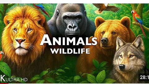 ANIMAL WILDLIFE DISCOVERY / 60FPS 4K ULTRA HD #4K #ANIMALS