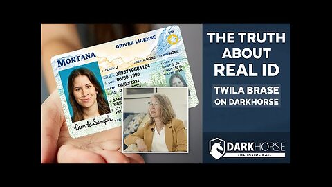 The Truth About Real ID: Twila Brase, RN, PHN on Bret Weinstein