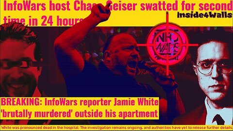 THE ATTACK ON INFOWARS- INFOWARS Reporter "Brutally Murdered" And Host Are SWATTED Twice In 24 Hours