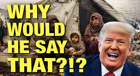 The Craziest Thing Trump Has Ever Said About The Palestinians!