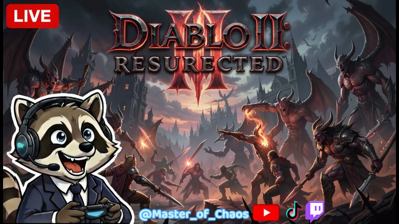 🔴 Diablo 2 Resurrected Live! Demon Slaying With Community