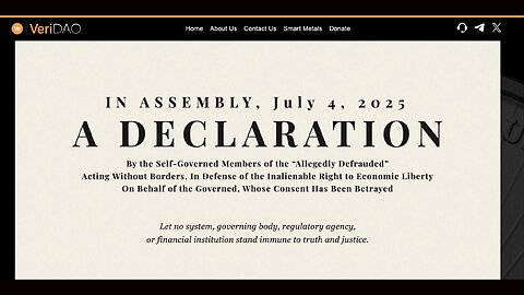 DECLARATION OF FINANCIAL INDEPENDENCE - THE UNBREAKABLE