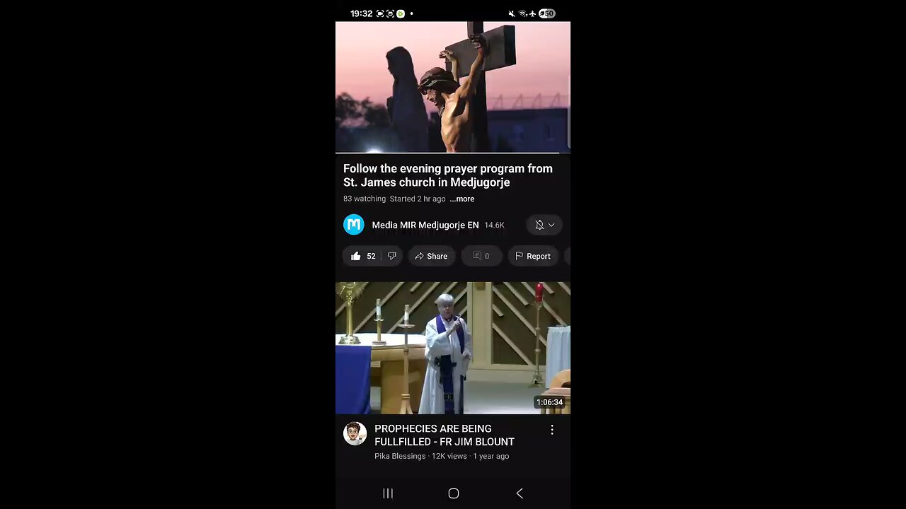 Medjugorie evening prayers