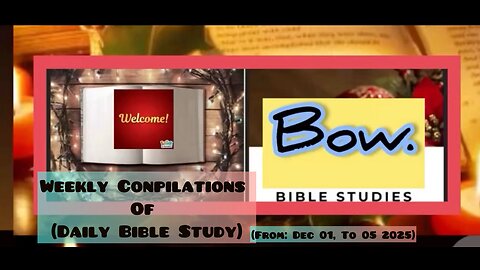 Weekly Bible Study: Leviticus 18: 22 to 30: To, Lev 19: 16, To 20, (King James Bible)