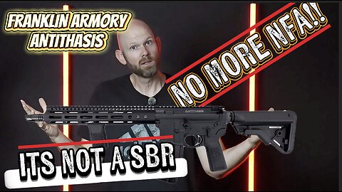 Franklin Armory Just gave the middle finger to the ATF!!