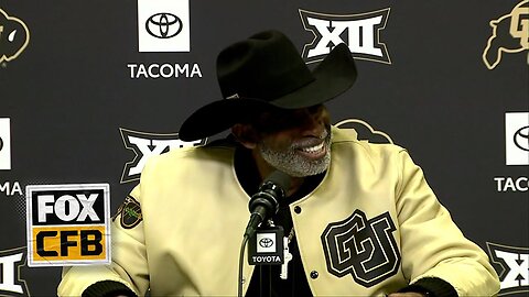 Deion Sanders recaps Colorado's expectations heading into Utah matchup | FOX College Football