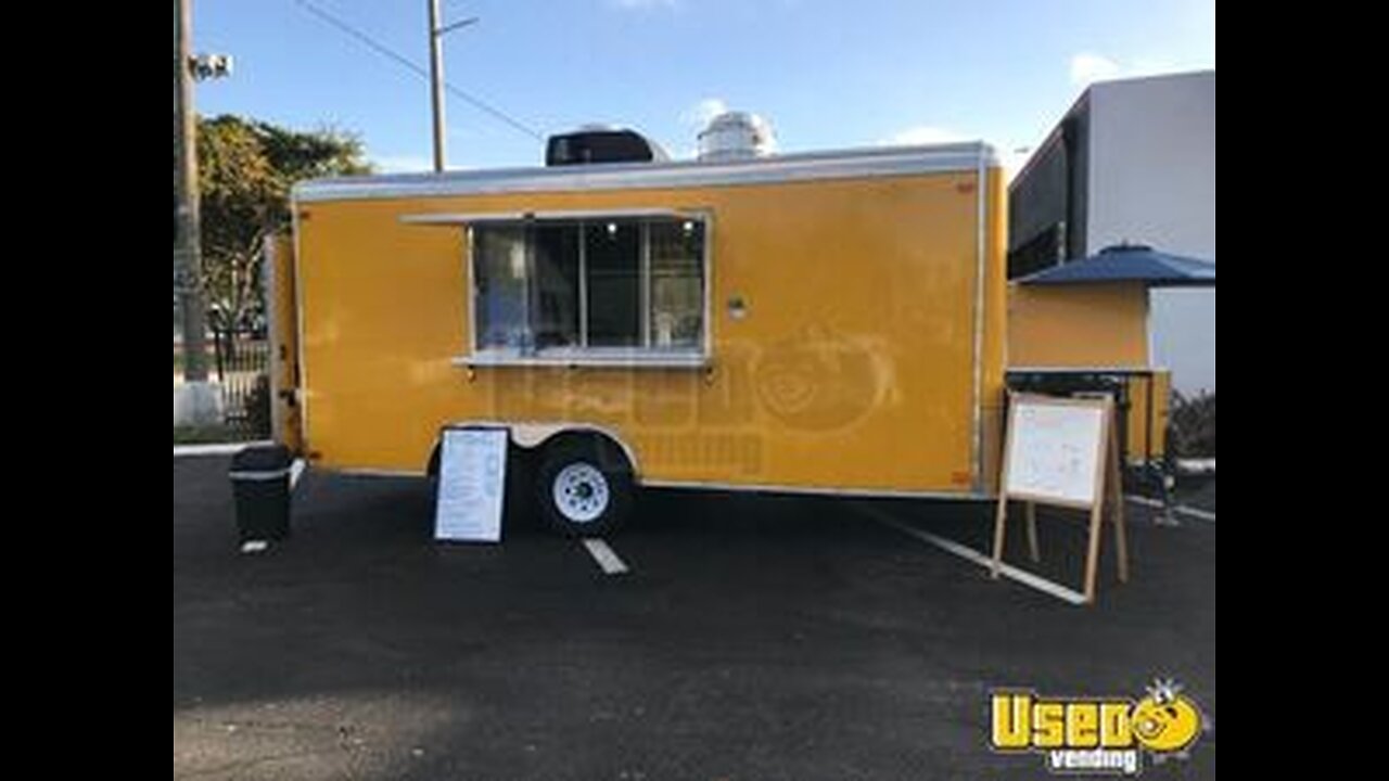 Turnkey - 2022 8.5' x 18' Kitchen Food Trailer | Food Concession Trailer for Sale in Florida!