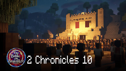 📖 2 Chronicles 10 – The Kingdom Divides | The Bible on BrainRot
