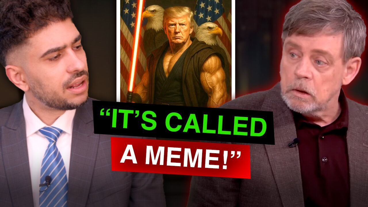 Mark Hamill Got Visibly TRIGGERED by Trump’s Star Wars Meme! - ROASTED by Damon!