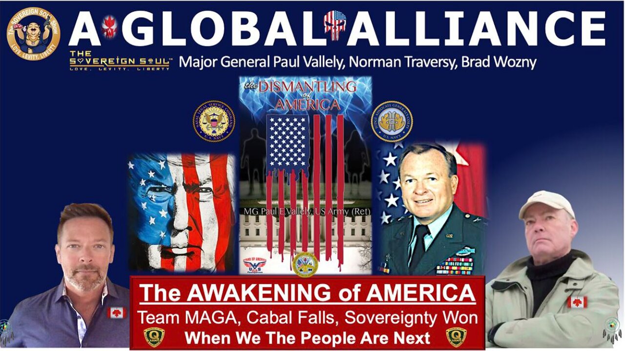 Brad Wozny, Paul Vallely & Norman Traversy BIG Intel May 12: "BOMBSHELL: Something Big Is Coming"