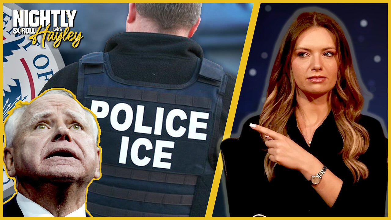 Tampon Tim Compares ICE to Nazi Germany Gestapo - Nightly Scroll w/ Hayley Caronia (Ep.51)