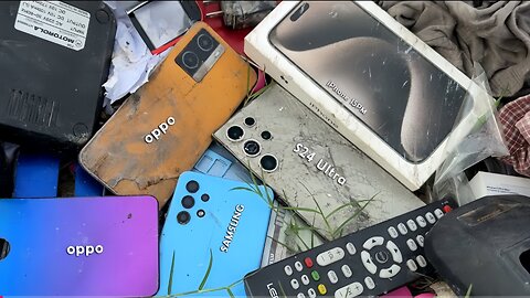 😍i Found Samsung Galaxy S24 Ultra, OPPO A77s & More in New Garbage Dump! - Restoring Cracked Phone