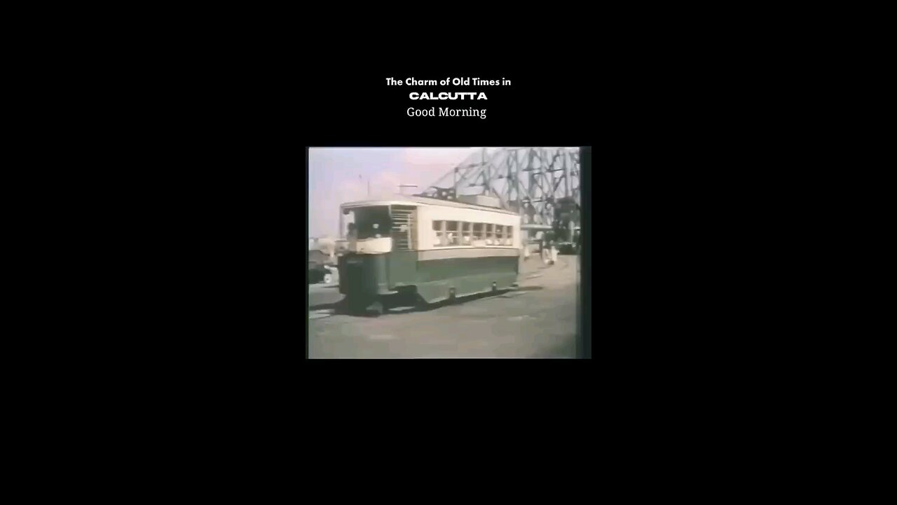 Charm of old times- Kolkata Tram