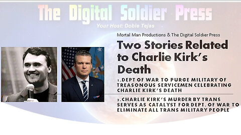 Two Stories Related to Charlie Kirk's Death