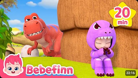 Welcome to Dino World!ㅣ Bebefinn Songs CompilationㅣNursery Rhymes for Kids