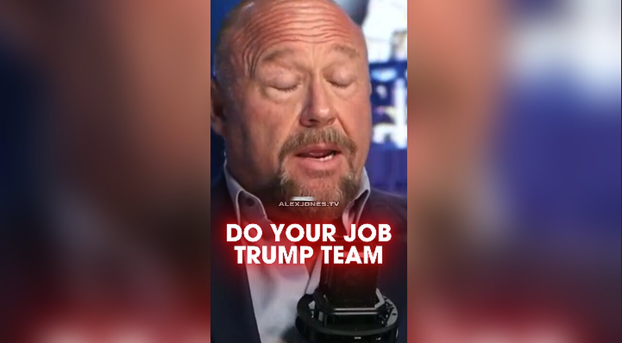 Alex Jones: Trump's Team Has To Do Their Jobs, Stop Going on TV - 4/24/25