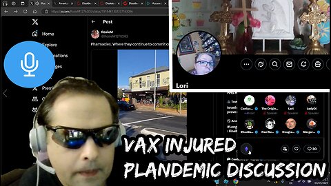 Dissident7 & Lori on Twitter X Spaces - Dr Death Fauci, Plandemic, Warpspeed, Vax Injured, Migration