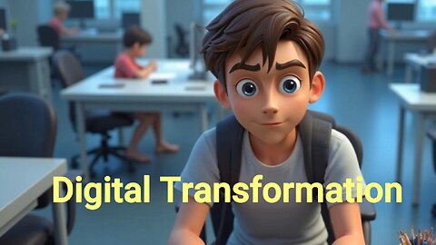 Digital Transformation | Animated Short Film | Cartoons for Kids