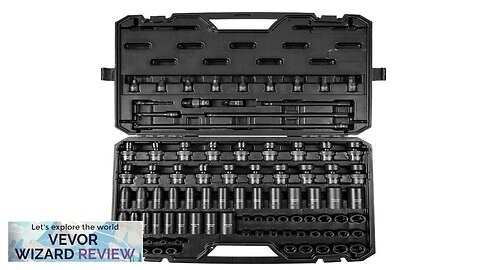 VEVOR 3/8" Drive Impact Socket Set SAE 1/4"-3/4" and Metric 6-19mm 90 Review