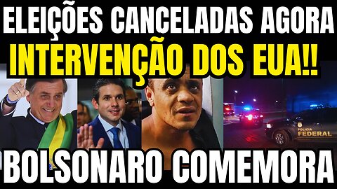 BOMBA!! PF ACABA DE PRENDER DELEGADO!! ELEIÇÕES CANCELADAS AS PRESSAS!! BOLSONARO COMEMORA!!
