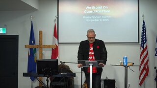 November 9, 2025 - We Stand On Guard For Thee - Pastor Shawn Hamm