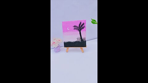 Easy Scenery 🎑 painting for beginners