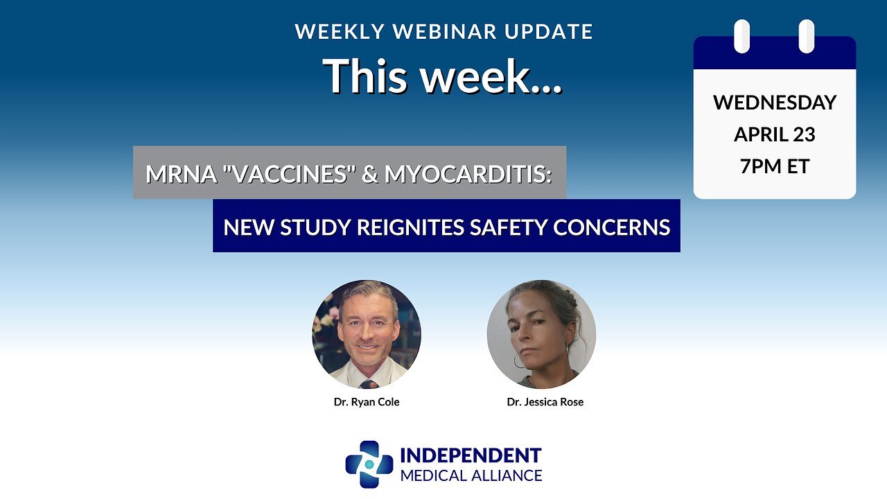 mRNA "Vaccines" & Myocarditis: New Study Reignites Safety Concerns