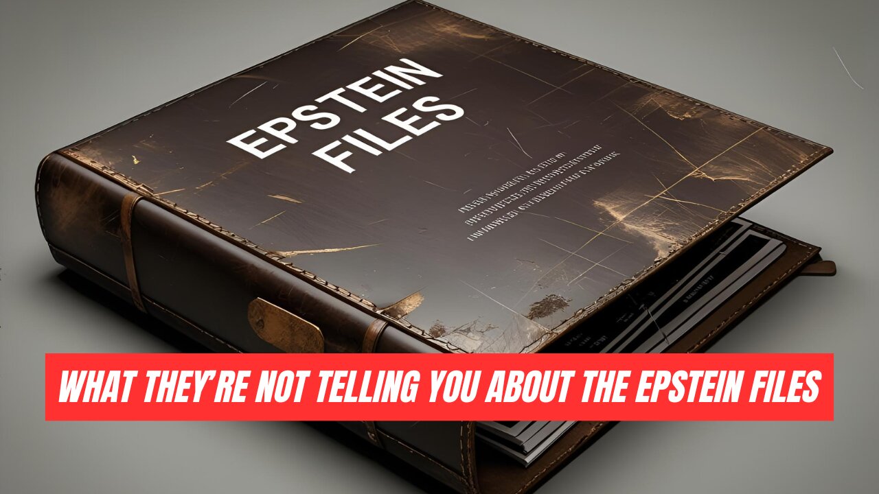 What they're not telling you about the Epstein Files