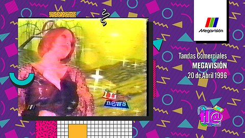 Tandas Comerciales Megavisión (20 de Abril 1996)