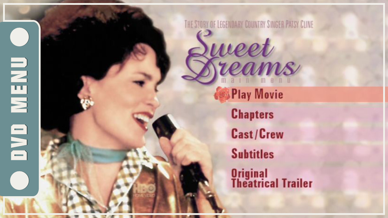 Sweet Dreams - DVD Menu