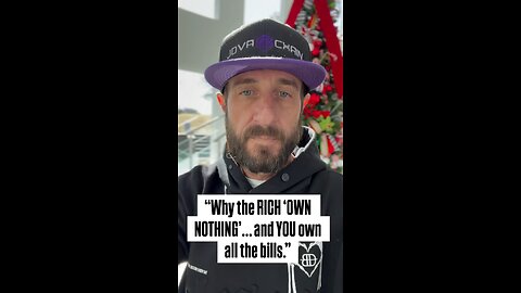 Most people hear “own nothing, control everything” and think it’s some slick billionaire slogan.