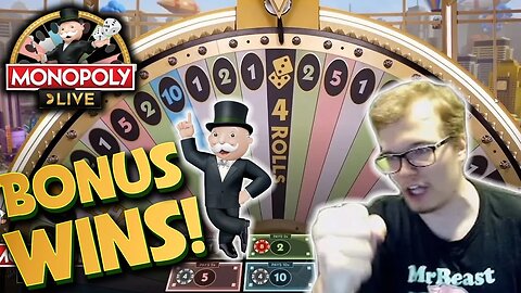 MONOPOLY LIVE CRAZY WINNING STREAK!