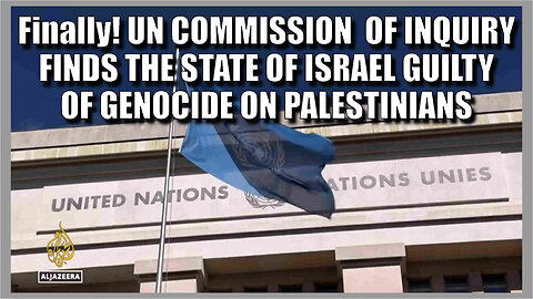 UN’s Navi Pillay - Israel committing genocide in Gaza war - 16th September 2025