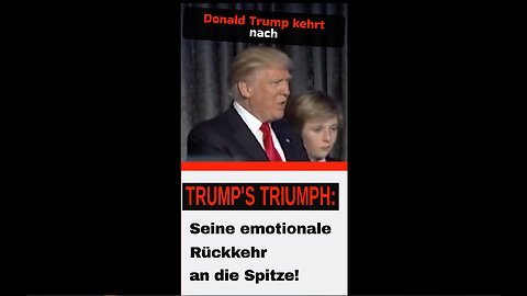 Trumps emotionale Rückkehr: Ein Comeback, das Geschichte schreibt! 🇺🇸🔥| ShortNews Deutsch_11.2024