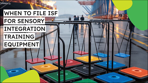 When To File ISF For Sensory Integration Training Equipment