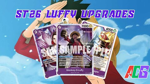 Starter Deck 26 Blarple Luffy | One Piece TCG | $30 Upgrades