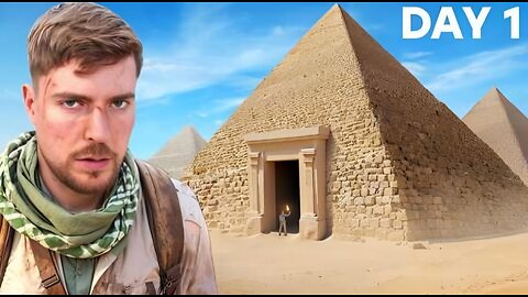 I Spent 100 Hours Inside The Pyramids!