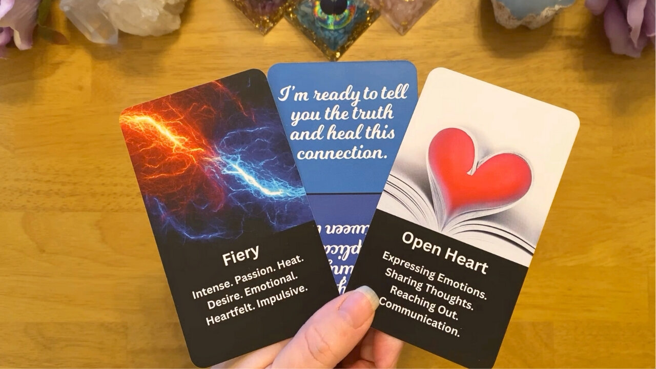 GET PREPARED! SOMEONE WANTS TO HAVE A HEARTFELT CONVERSATION WITH YOU! 😍 (LOVE TAROT READING)