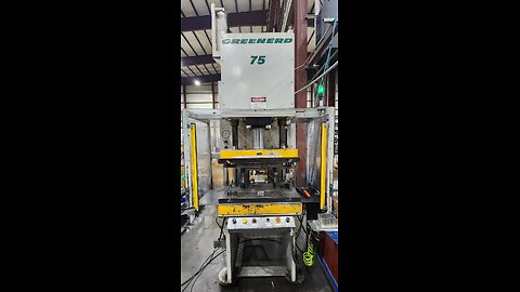 USED Greenerd HCA-75-18R 75 Ton Hydraulic Press for Sale