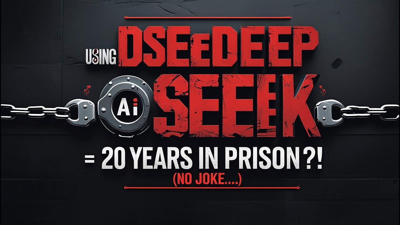 Using DeepSeek = 20 Years in PRISON?! (NO JOKE…)