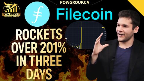 Filecoin Rockets Over 200%... Rally Over or Just Getting Started?