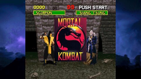 Mortal Kombat 1992 - Scorpion Playthrough